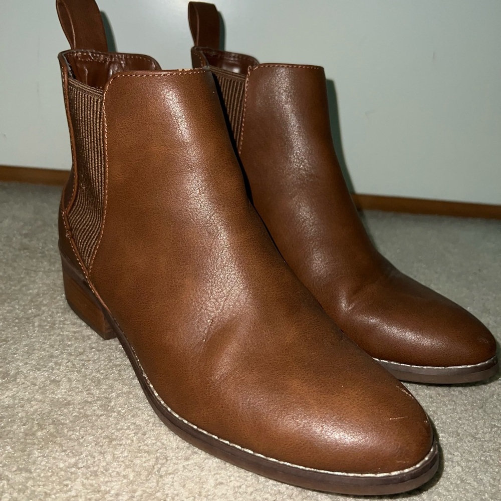 American Eagle Outfitters Brown Ankle Boots